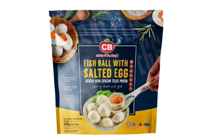 Cb Fish Ball With Salted Egg 爆浆咸蛋皇鱼丸 300GM（VIP会员价：RM7.20）